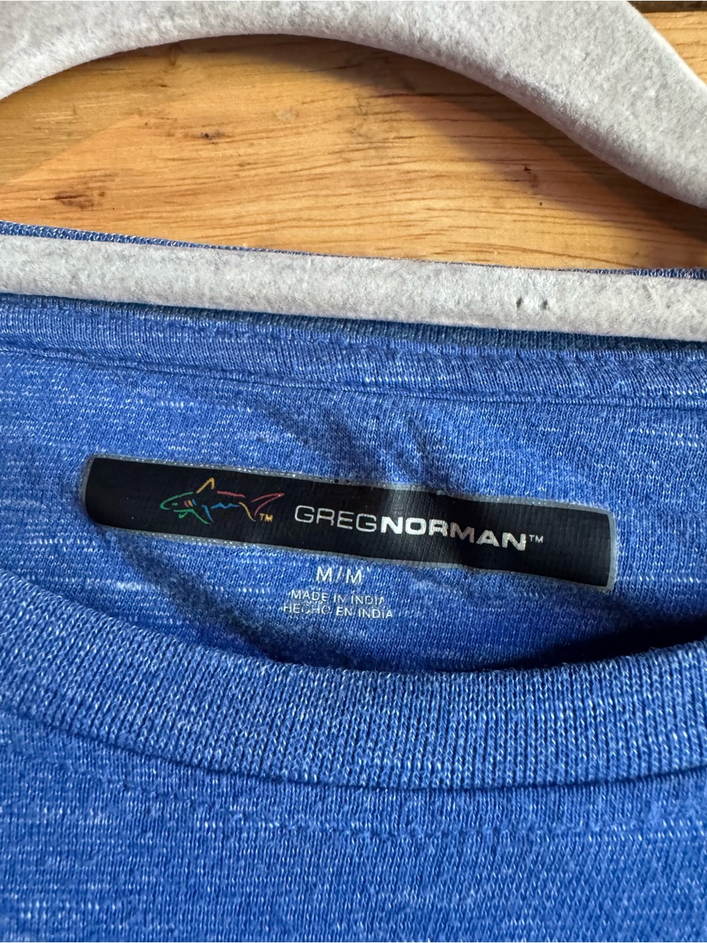 đź’—5 for $25đź’— Greg Norman Collection Short Sleeve Crewneck Tee - Blue - Picture 4 of 6